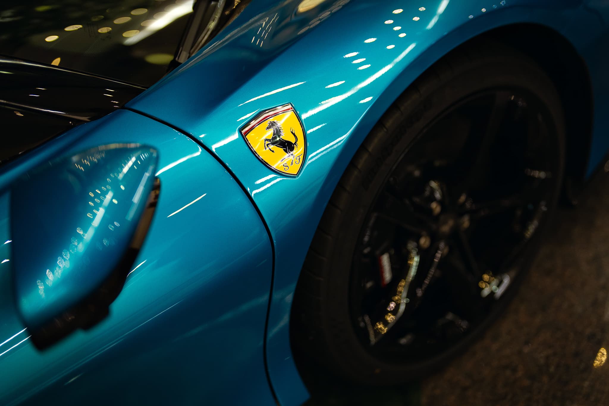 Ferrari egy exkluzív rendezvényen